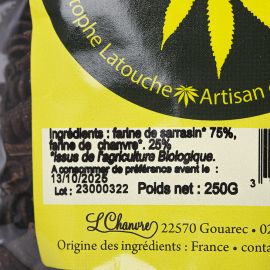 Pâtes tortis au Chanvre et Sarrasin - L'Chanvre