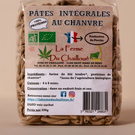 Pâtes Intégrales Protéinées Chanvre - La Ferme du Chailloué