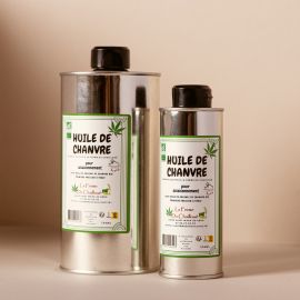 Huile de Graines de Chanvre Entières - La Ferme du Chailloué