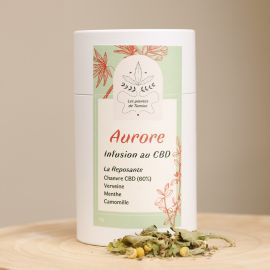 Infusion de Chanvre au CBD - Aurore - Les Plantes de Tomine