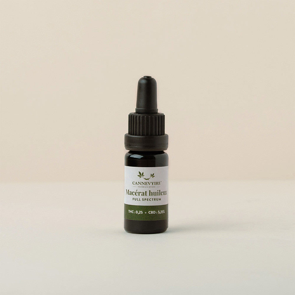 Macérât Huileux - CBD Full Spectrum - 5,25% - Cannevyire