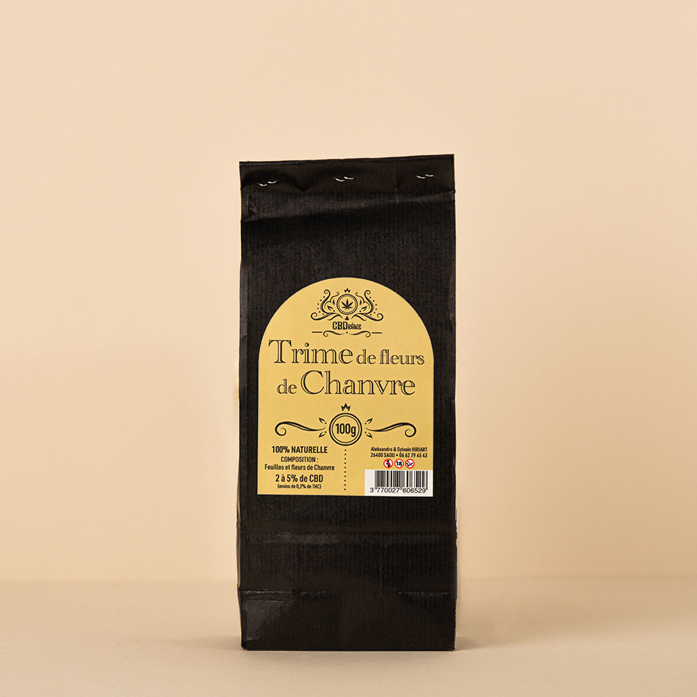 TRIM de CBD Bio "La Campagnarde" - 4 à 8% - CBDrôme