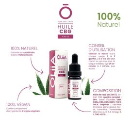 Huile "Cycle" - CBG - Oliia