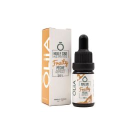 Huile de CBD - Pêche & Abricot - Oliia