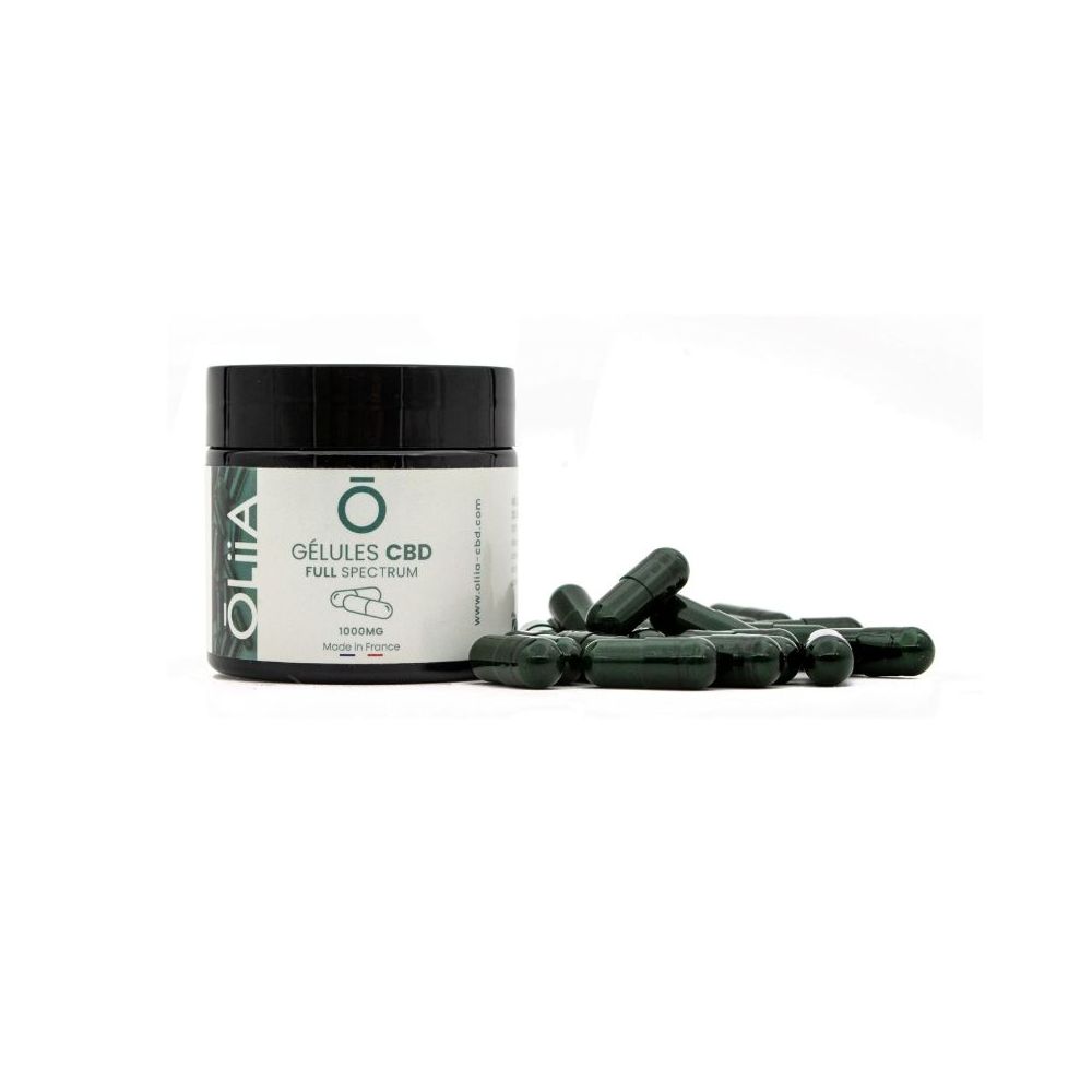 Gélules 1500 mg - Full Spectrum - Oliia
