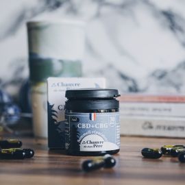 Gélules Sommeil - NUIT - CBD+CBG - Le Chanvre de mon Père