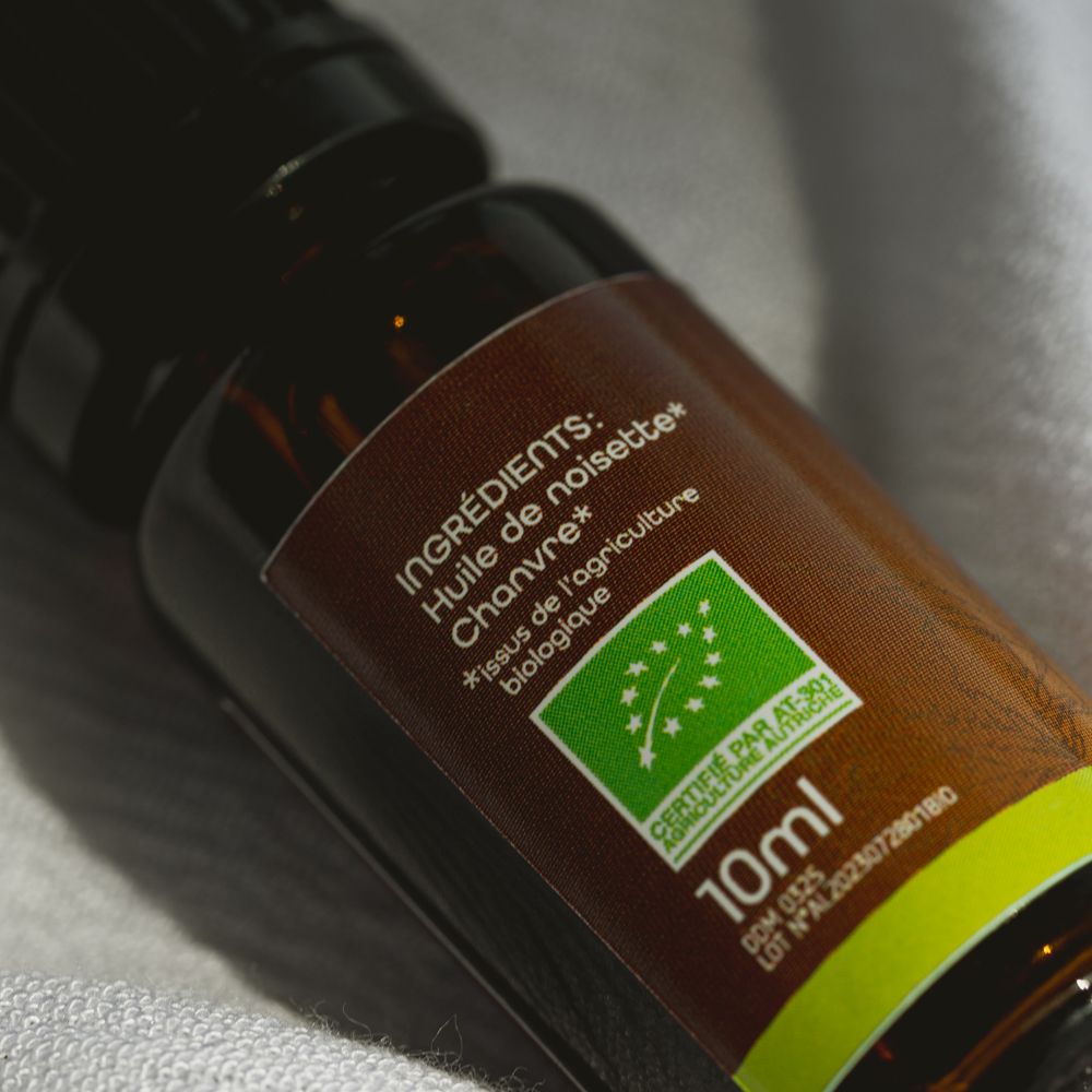 Huile de CBD - Noisette Calmante - 10% - Bioactif