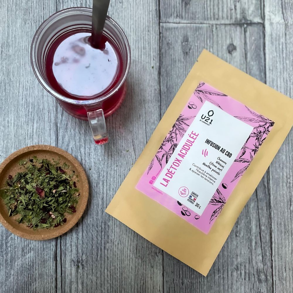 Infusion au CBD - Détox - V21