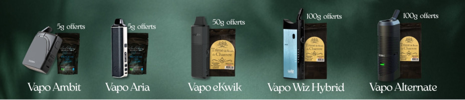Découvrez nos vaporisateurs performants et uniques pour CBD